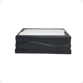 Kit 50 De Porta Guardanapo Papel Plus Preto Envio Já