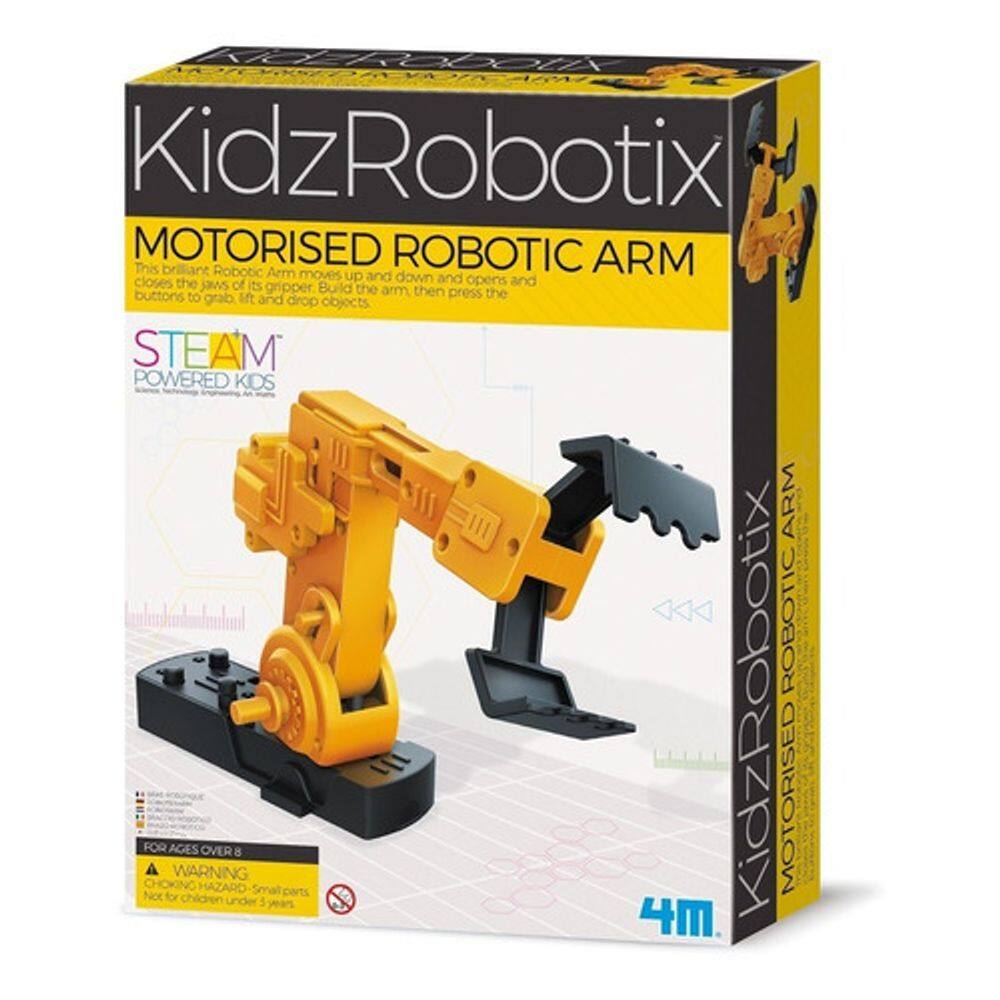 Braço Motorizado Robótico Kidz Robotix Brinquedo Educativo