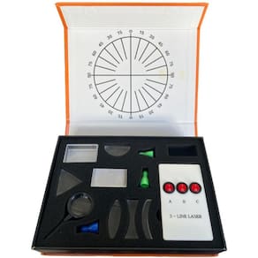 Kit Experiencia Lentes Ópticas Físicas Material Laboratório