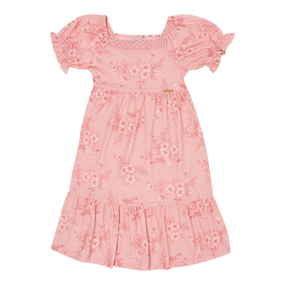 Vestido Infantil Menina - Digital Rose - 50719-1123