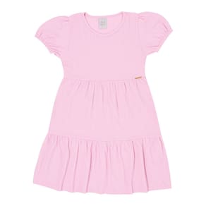 Vestido Infantil Menina - Chiclete - 50720-13
