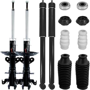 Kit4 Amortecedor Dianteiro Traseiro Fit City 09 a 2014 Cofap