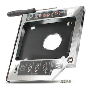 Caddy Adaptador 9,5mm p/ HD ou SSD 2.5 SATA - Exbom KP-HD009