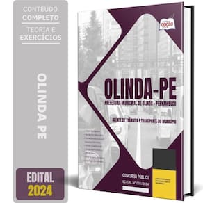 Apostila Prefeitura Olinda Pe 2024 Agente Trânsito E