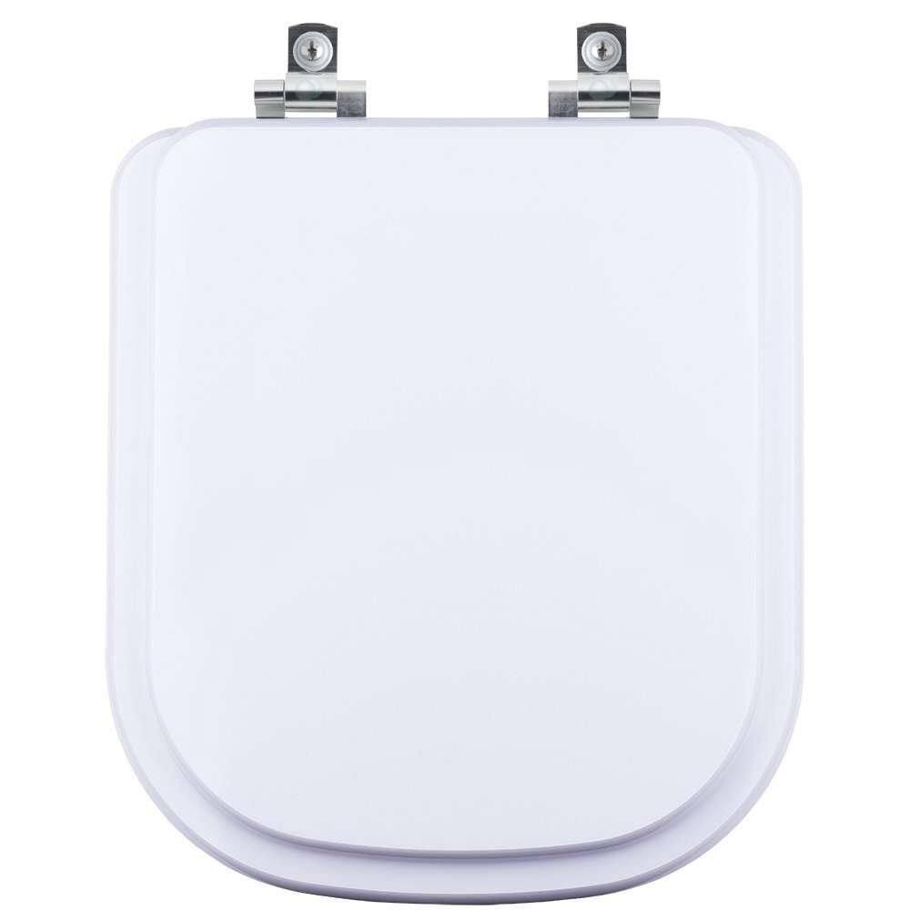 Assento Sanitário com Amortecedor Lyon Branco para vaso Sensea