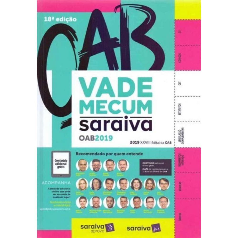 Vade Mecum Saraiva Oab - 18Ed/19