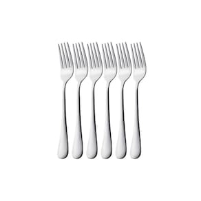 Kit 6 Garfos De Sobremesa Hercules Olimpia Aço Inox 1555-005