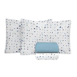 Jogo De Cama Queen Size 200 Fios Fiori - Heitor  7603