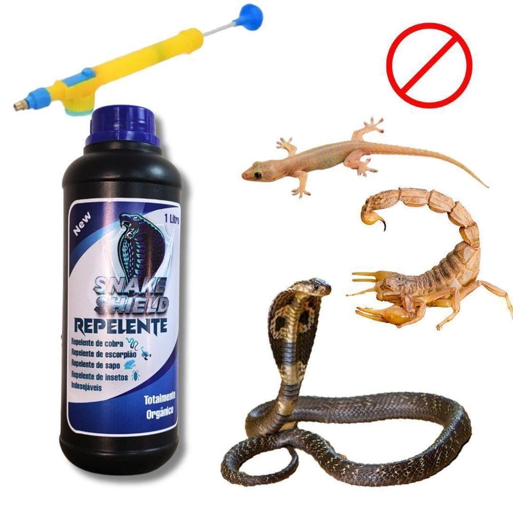 Kit Repelente Produto Espanta Cobras Casa/Como Expulsar Dica