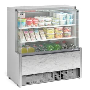 Balcão Refrigerado Universal Aurora 2 Placas Frias Gpda110r Gelopar 2 Placa Fria 1,07mt Branco 110v
