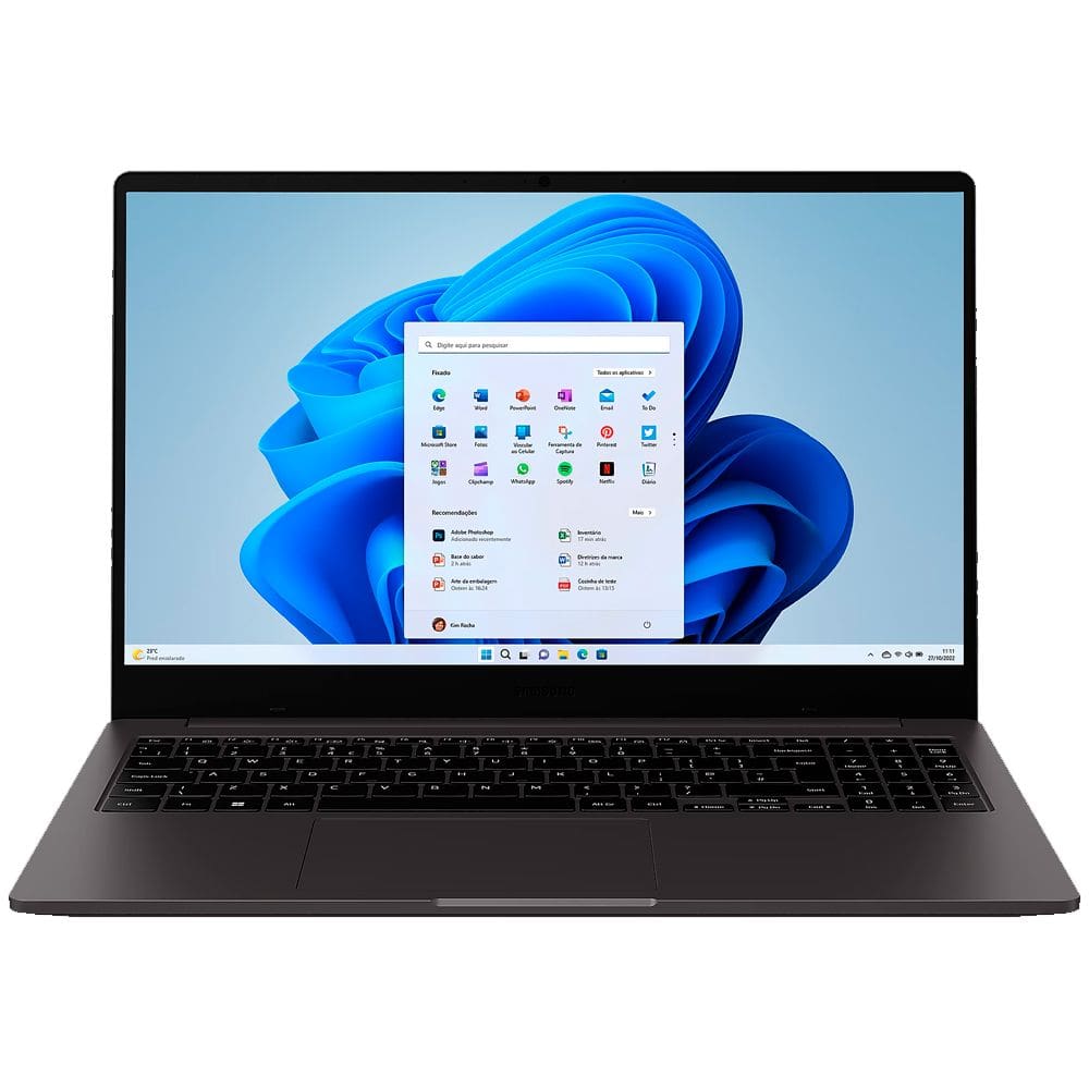 Notebook – Samsung Np550xed-kt4br I3-1215u 1.20ghz 8gb 256gb Ssd Intel Uhd Graphics Windows 11 Home Galaxy Book 2 15,6″ Polegadas