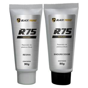 Reparador De Plasticos R75 Black Prime 180G