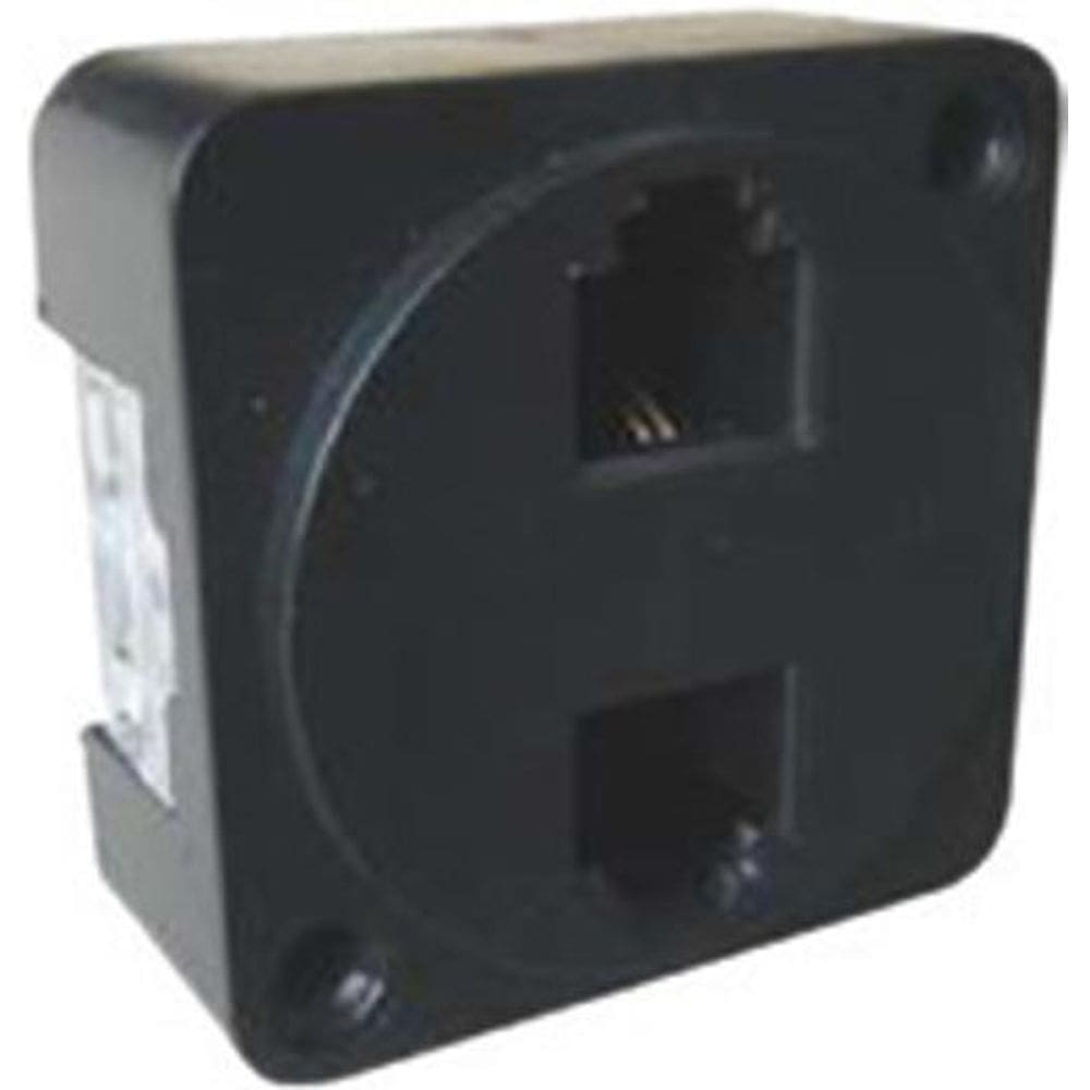 Plug Telefone Tomada Modular Idc Extensao Preto