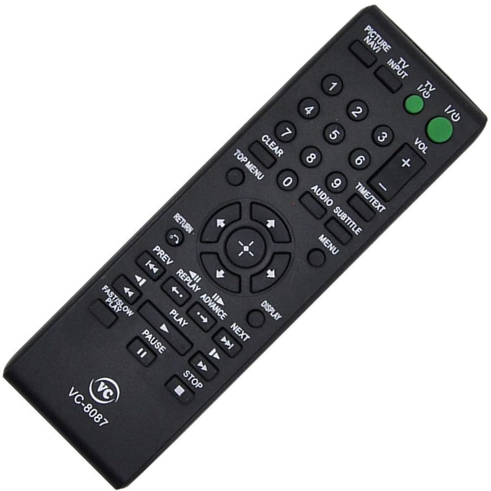 Controle Remoto Para Dvd Sony Dvp-Sr500H Dvp-Ns57P Dvp-Sr115