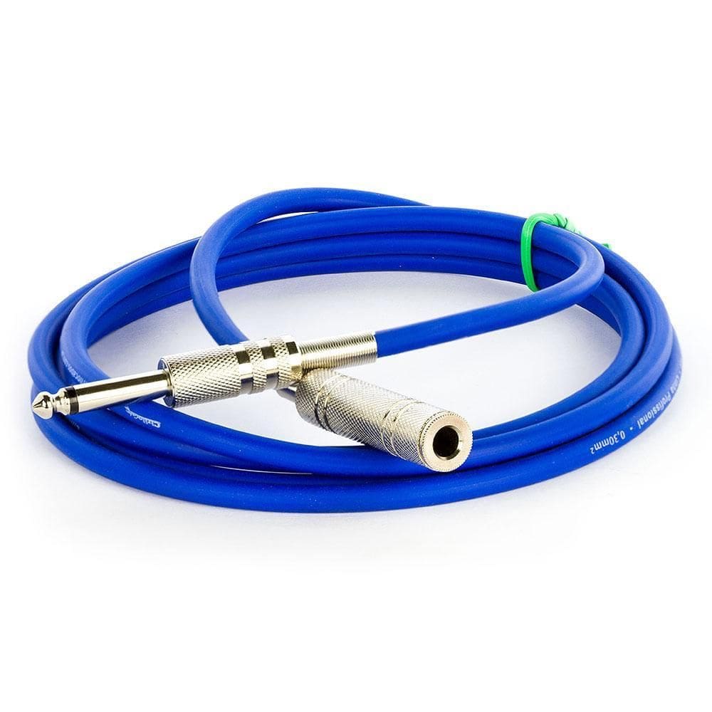 Extensão P10 Mono. Azul, 1 Metro - Cirilo Cabos