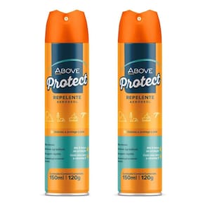 Kit 2 Repelente Spray Protect Above Secagem Rápida 150Ml