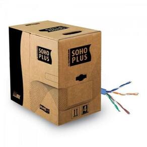 Cabo De Rede Cat5E Cmx Caixa Com 305M Sohoplus