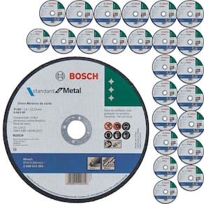 Disco de Corte Standard para Metal 180 x 1,6mm Centro Reto 2608619384 x25 BOSCH