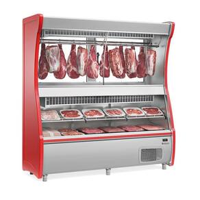 Balcão De Carne Gevd210 Gelopar Balcão Frigorífico Vermelho 220v