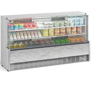 Balcão Refrigerado Aurora 1 Placa Fria Gpsa205r Gelopar Aurora 1 Placa Fria 2,06mt Branco 110v