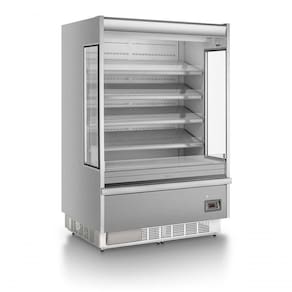 Expositor Vertical Aberto Gsto1300 Gelopar Expositor Aberto Gsto1300 220v Tipo Inox