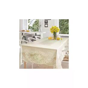 Toalha de Mesa Retangular 6 Lugares Interlar Renda Bule - Diversas Cores