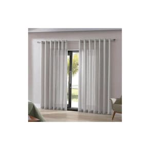 Cortina Bella Janela 420x230 cm Duplex Malta Titânio