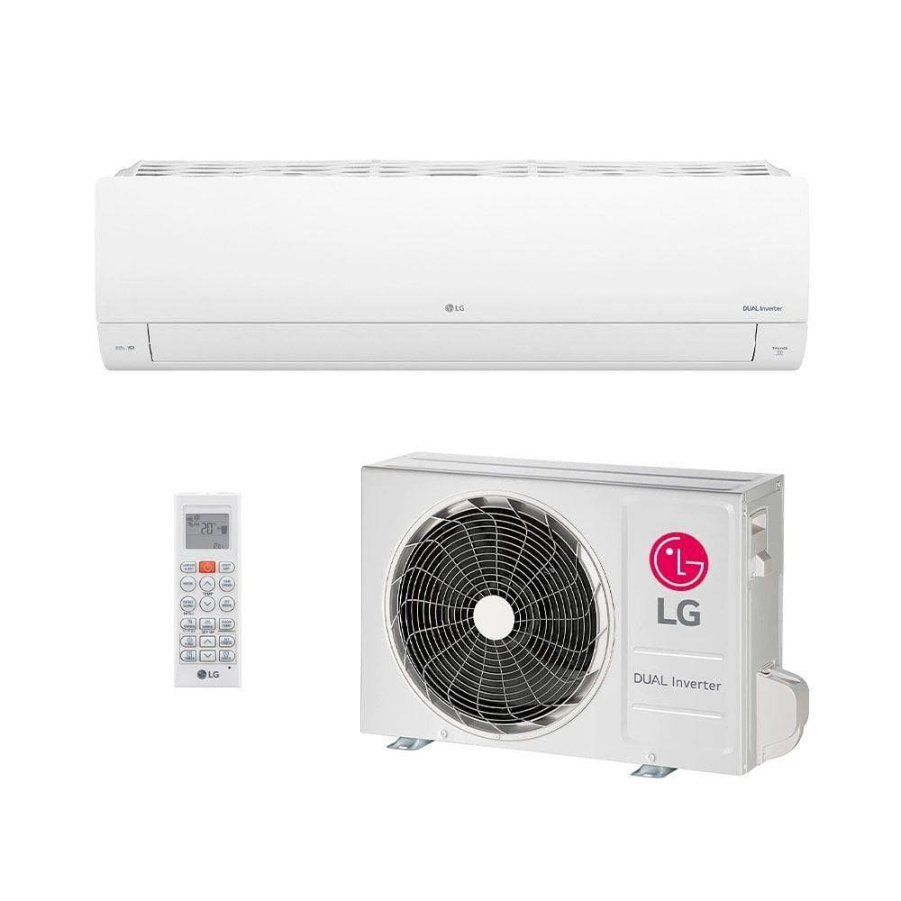 Ar-Condicionado Split HW Dual Inverter Voice R-32 LG 9.000 BTUs Quente e Frio 220V S3NW09AA31C.EB2GAMZ