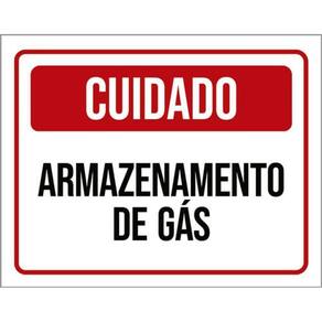 Kit 5 Placas Cuidado Armazenamento De Gás 36X46