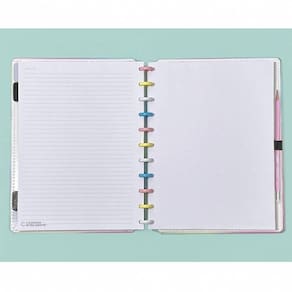 Caderno Inteligente Grande Candy Splash 80 Folhas