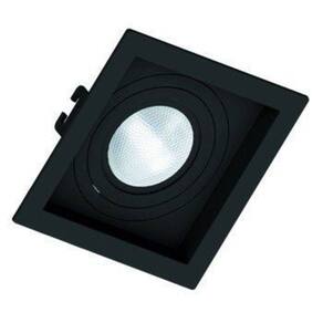 Spot Embutir PAR 20 Quadrado Preto Save Energy