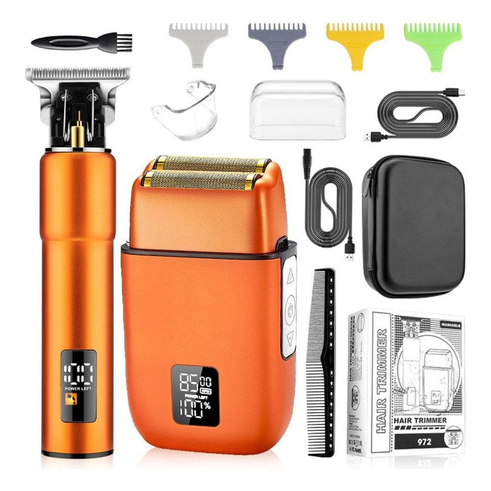 Conjunto de cabelo elétrico de alta potência com carregamento USB para uso doméstico