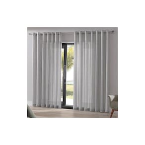 Cortina Bella Janela 420x250 cm Duplex Malta Taupe