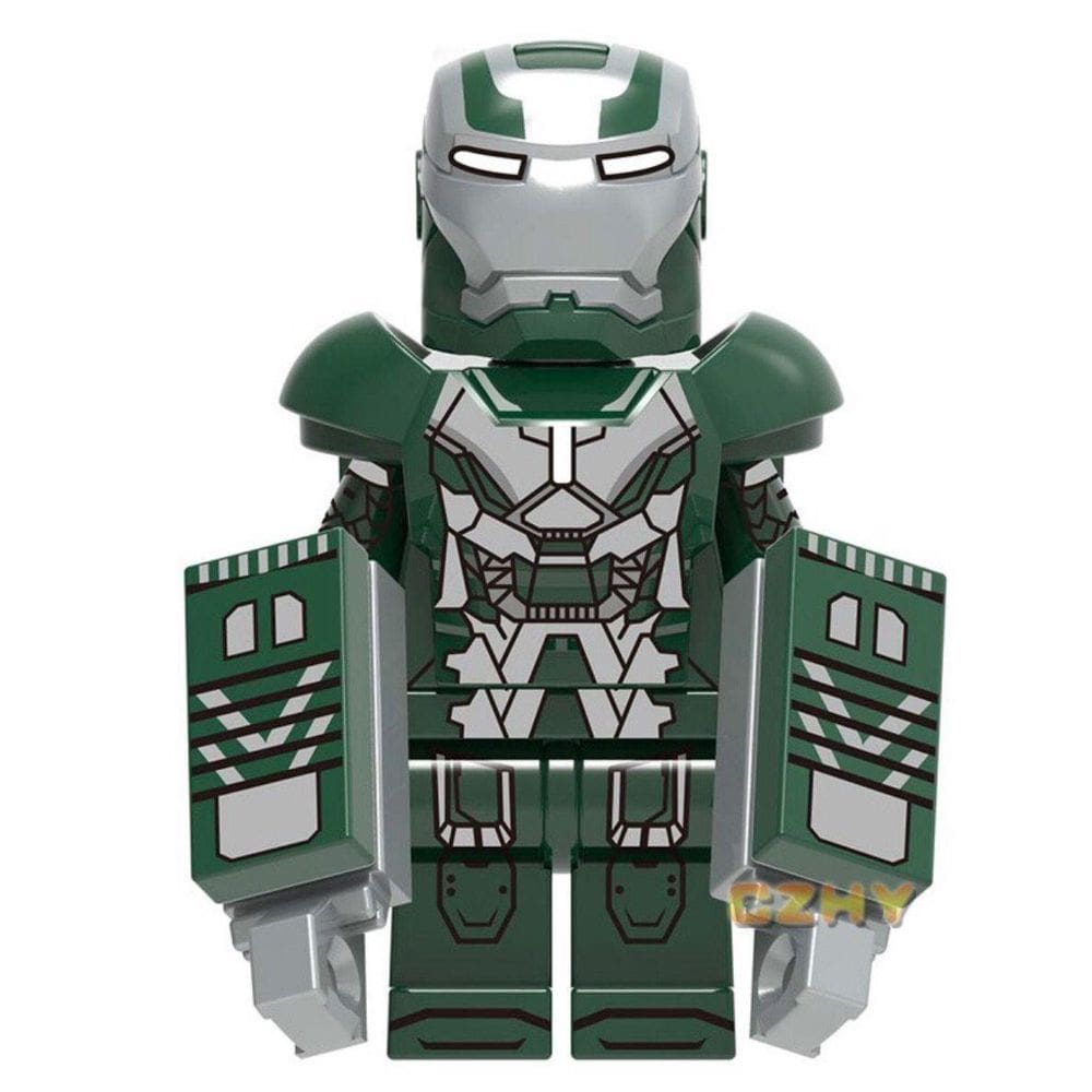 Boneco Blocos De Montar Homem De Ferro Armadura Mark Mk26