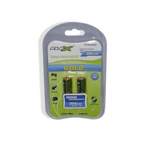 Pilha Recarregável 2800Mah Fx-Aa28Lb2 Blister Com 2 Unidades