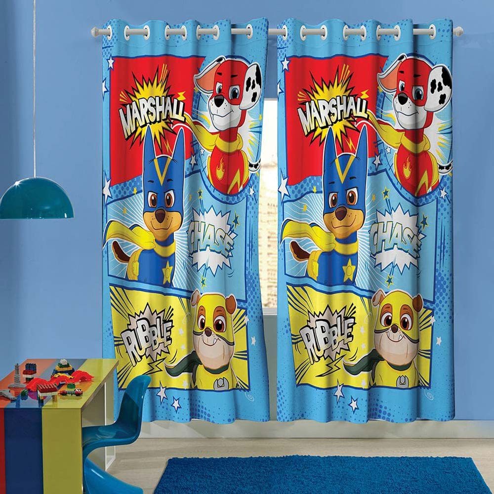 Cortina Infantil Patrulha Canina 3,00m x 1,80m Lepper