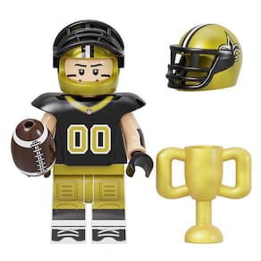 Boneco Blocos De Montar Saints Futebol Americano