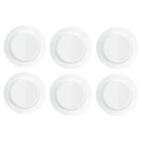 Pratos Rasos Duralex Opaline Menu 24cm 24 Unidades - Nadir 5743
