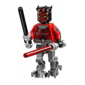 Star Wars Darth Maul Boneco Blocos De Montar