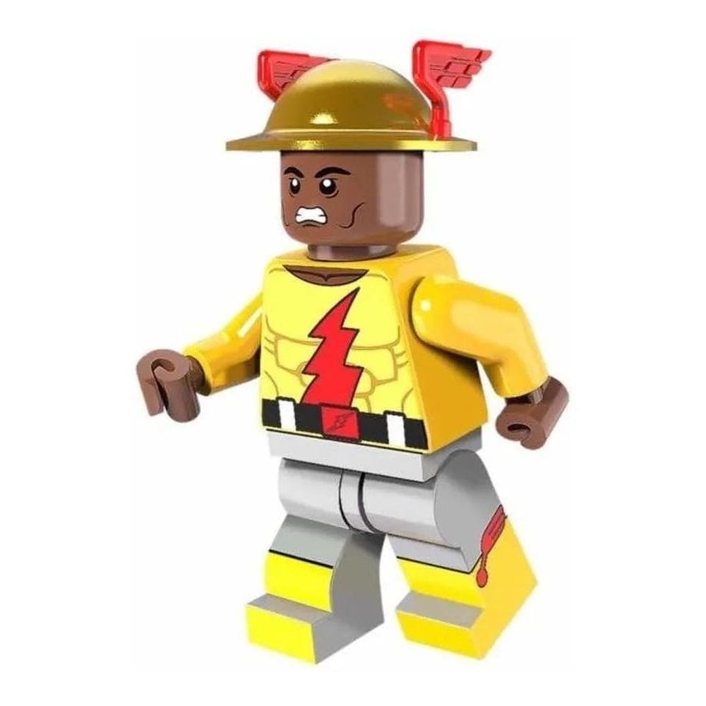 Boneco Blocos De Montar Flash Reverso Old Age