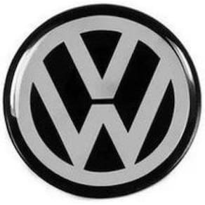 Emblema Resinado Volkswagen Gol Voyage Fox Polo Centro 48Mm