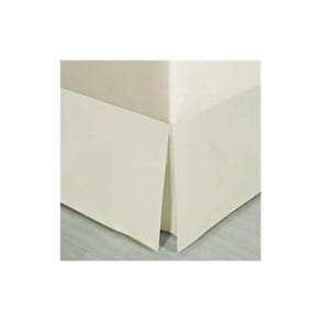 Saia para Cama Box Solteirão Kacyumara com Pregas - Diversas Cores