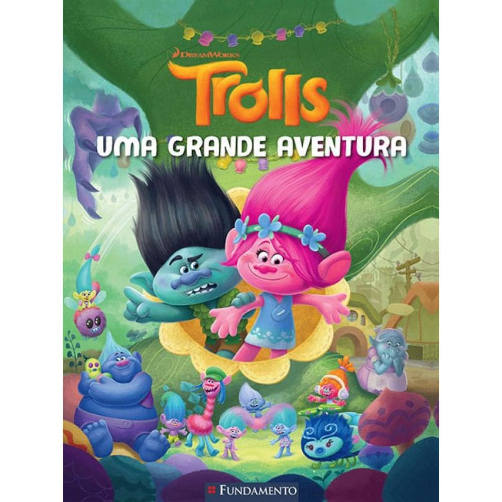 Livro Trolls - Uma Grande Aventura