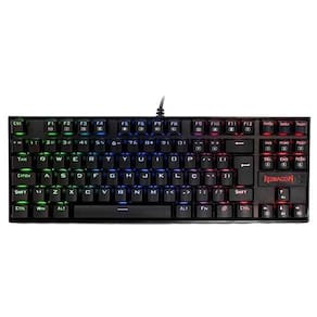 Teclado Mecânico Gamer Redragon Kumara Rgb Preto Switch Red
