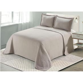 Colcha Matelasse Casal Loft 220x240cm Concreto Camesa