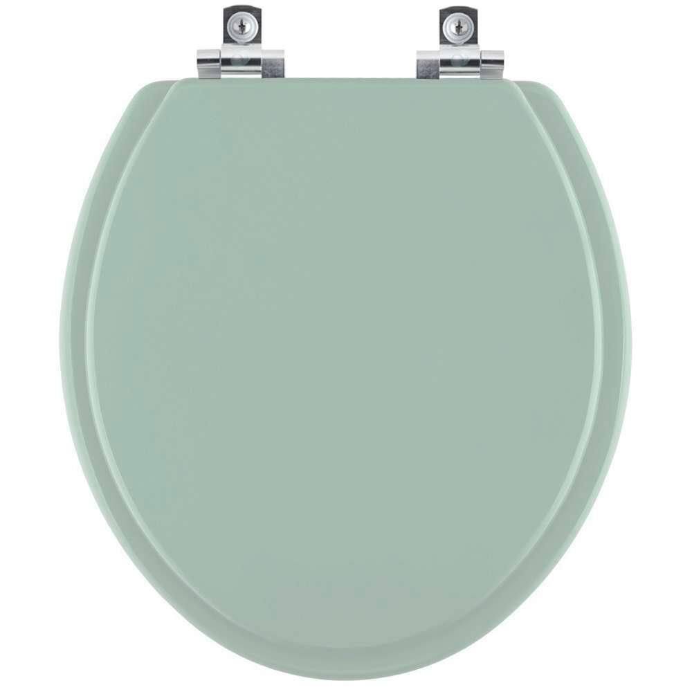 Assento Sanitário com Fechamento Lento Convencional Oval Verde Claro para vaso Icasa