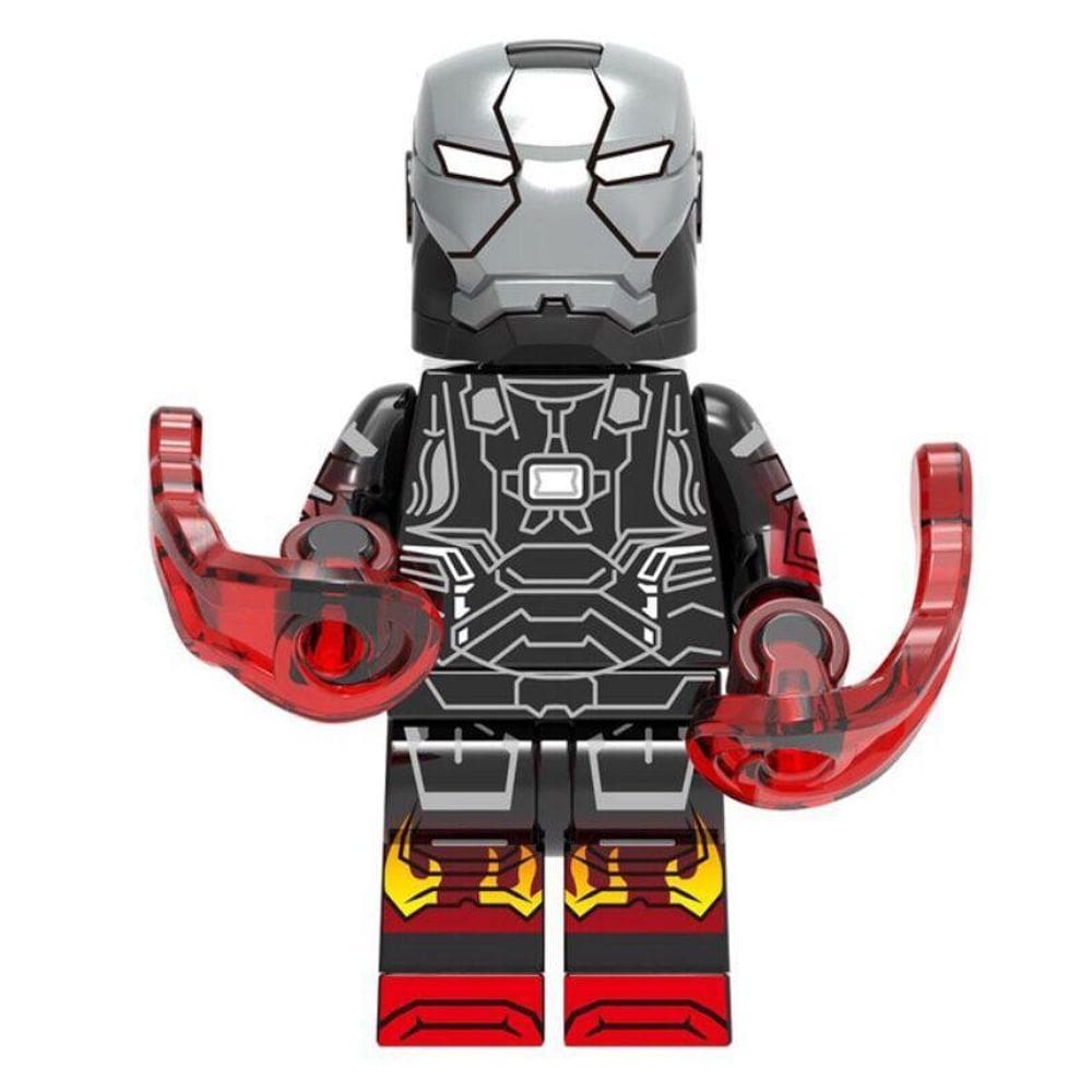 Boneco Blocos De Montar Homem De Ferro Armadura Mark Mk22