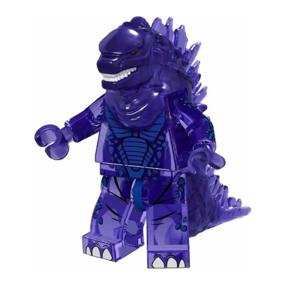 Boneco Blocos De Montar Amethyst Godzilla