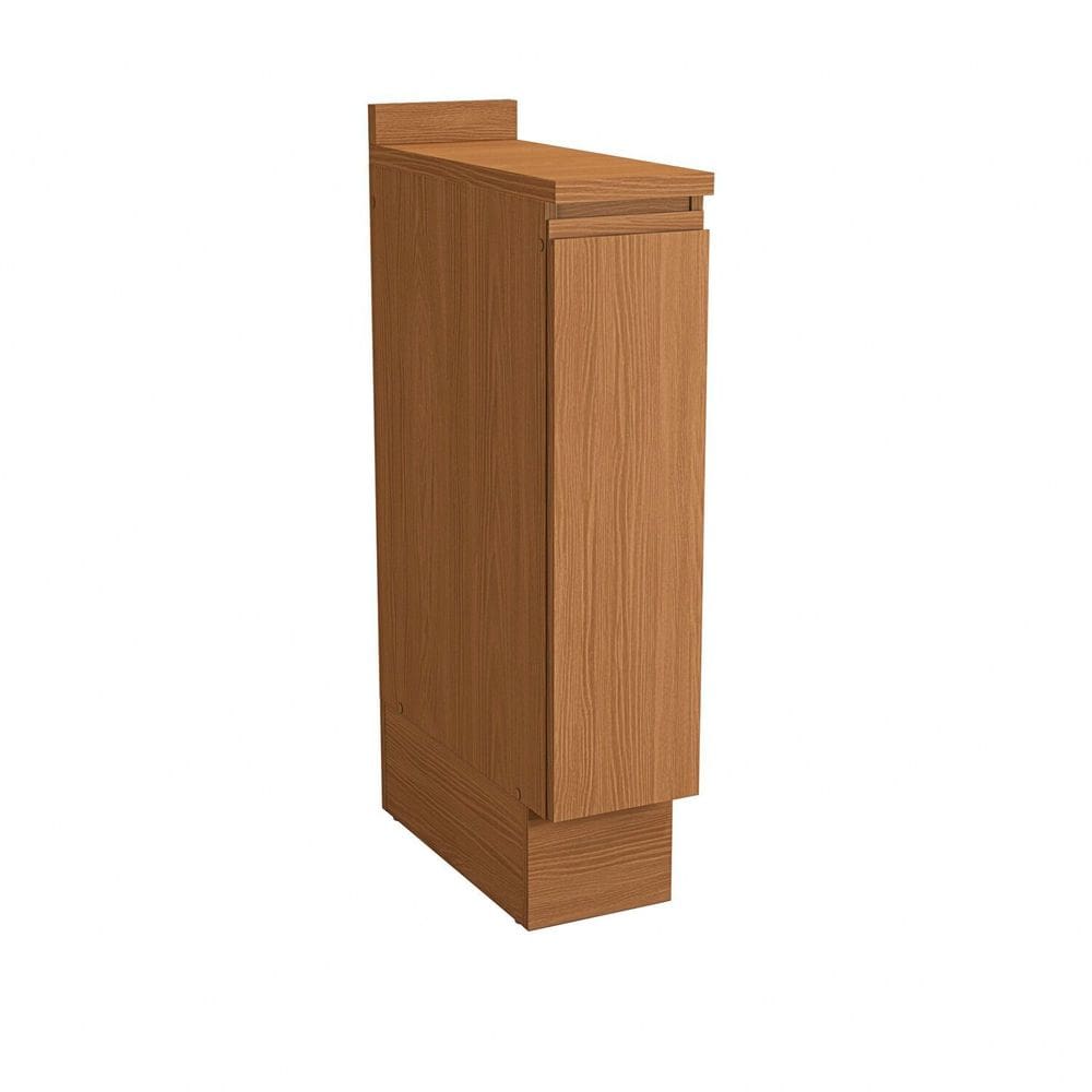 Nicho Porta Condimentos de Cozinha com Tampo de Madeira Canela