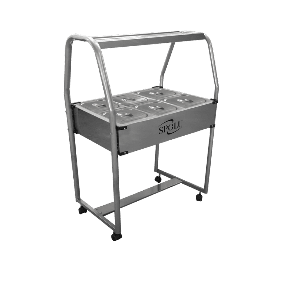 Buffet Salada Self Service 6 Cubas Gelo-X Spolu SPL-511